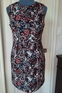 H&M floral fitted mini dress
